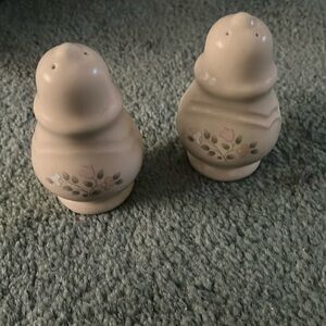 Pfaltzgraff Rememberance Salt And Pepper Shakers